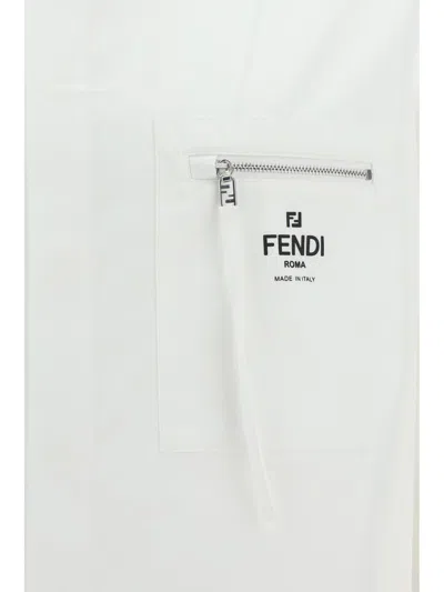 Fendi Shirts In White