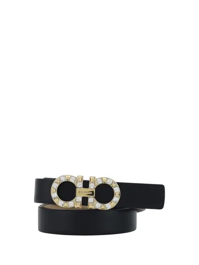 Ferragamo Belts E Braces In Black