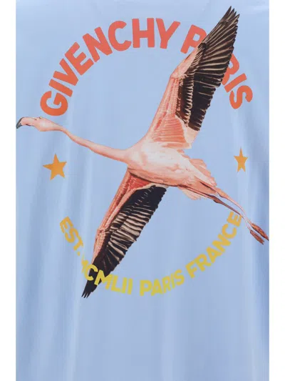 Givenchy T-shirts In Sky Blue