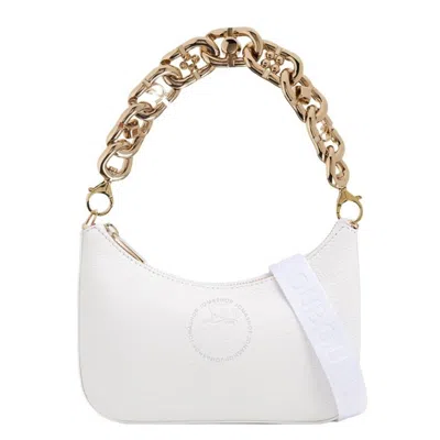 Christian Louboutin Loubila Chain Mini Shoulder Bag In White