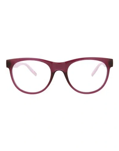 Puma Round-frame Injection Optical Frames In Purple
