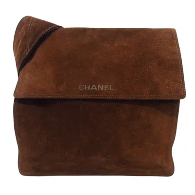 Pre-owned Chanel Brown Suede Shoulder Bag ()
