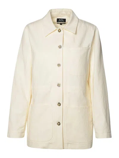 Apc A.p.c. Suzy Jacket In White