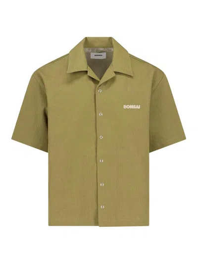 Bonsai Oversize Fit Shirt In Green