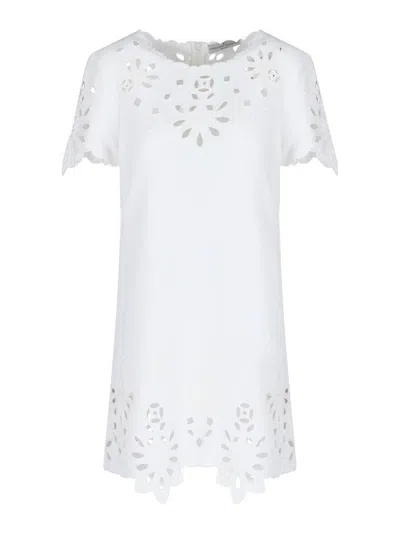 Ermanno Scervino Mini Dress In White