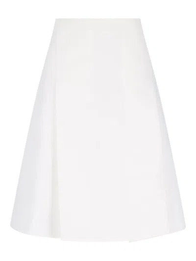 Marni Midi Skirt In White