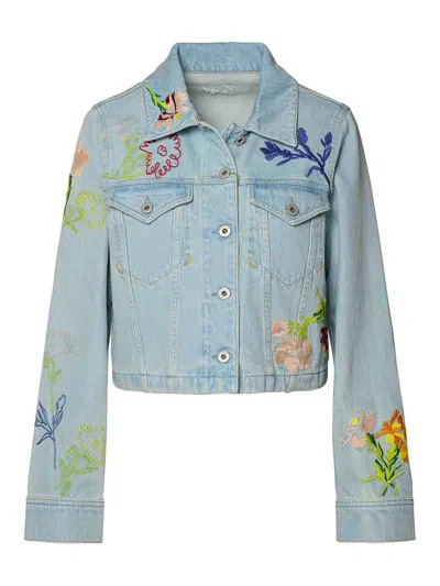 Kenzo Jeans Jacket In Blue