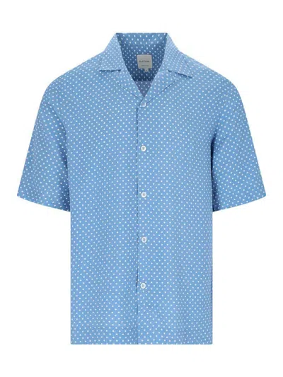 Paul Smith Shirt In Blue