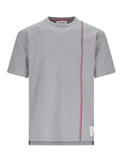 Thom Browne Medium Gray T-shirt In Grey