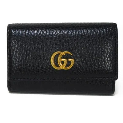 Gucci Marmont Black Leather Wallet  ()