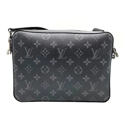 Pre-owned Louis Vuitton Besace Black Canvas Shoulder Bag ()