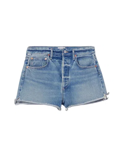 Citizens Of Humanity Marlow Short Candid In Light Wash Denim