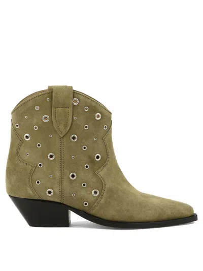 Isabel Marant "eyelets" Ankle Boots