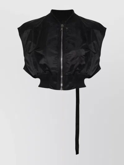 Rick Owens Drkshdw Babel Tatlin Bomber In Black