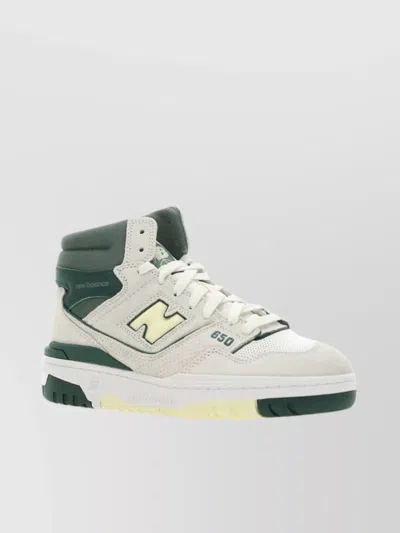 New Balance 650 High-top Leather Sneakers In Multi-colored