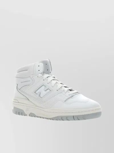 New Balance 650 High Top Sneaker In White