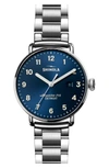 SHINOLA THE CANFIELD BRACELET WATCH, 43MM,S0120018331