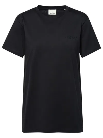 Isabel Marant 'vidal' Black Cotton T-shirt