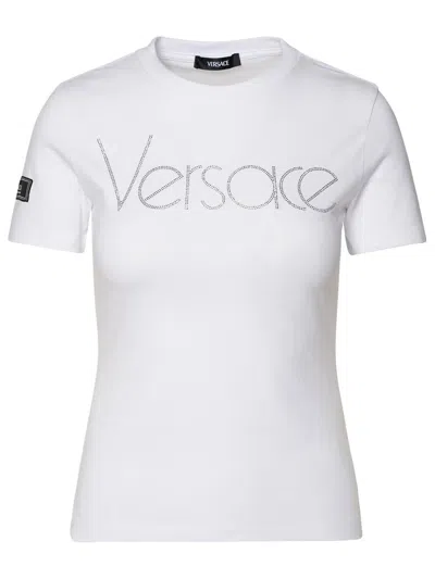 Versace White Cotton T-shirt