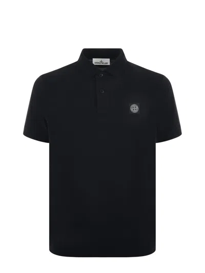 Stone Island Compass Patch Short In Black