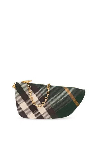Burberry Micro Shield Sling Shoulder Bag In Green