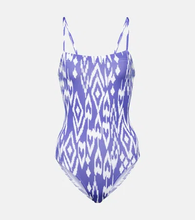 Eres Cloud Printed Swimsuit In Purple