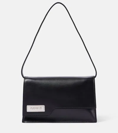 Coperni Folder Mini Leather Shoulder Bag In Black
