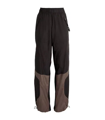Adidas By Stella Mccartney Contrast-detail Track Trousers In Black