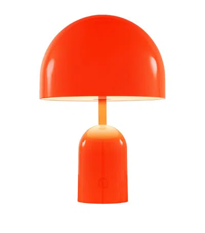 Tom Dixon Portable Bell Table Lamp In Orange