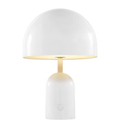 Tom Dixon Portable Bell Table Lamp In White
