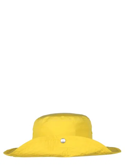 Jil Sander Woman Polyamide Hat In Yellow