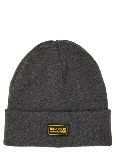 Barbour Beanie Hat In Grey