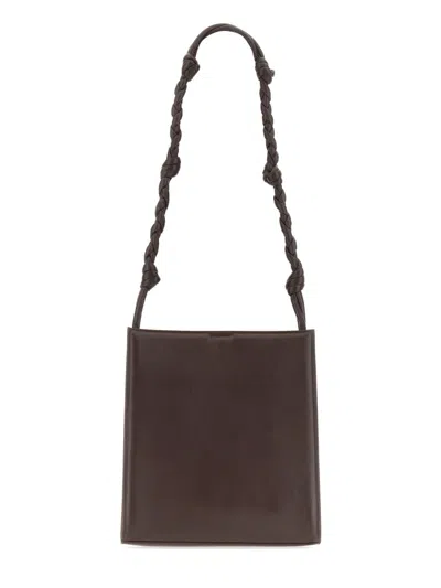 Jil Sander Medium Padded Tangle Bag In Brown