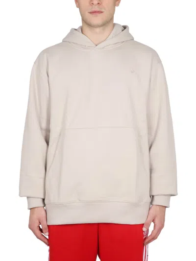 Adidas Originals Sweatshirt With Logo In Beige
