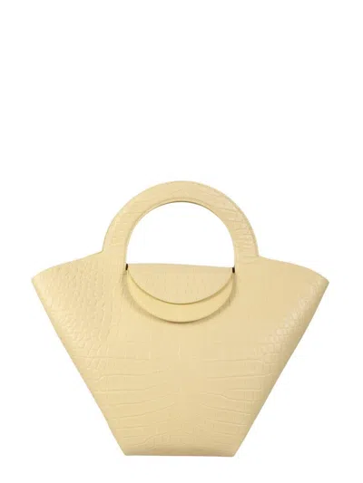 Bottega Veneta Doll Top-handle Tote Bag In Yellow