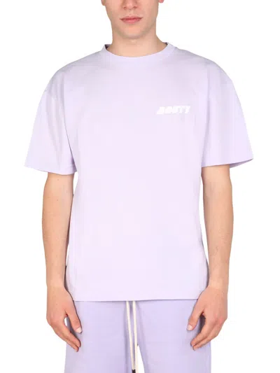 Mouty Logo Print T-shirt In Lilac