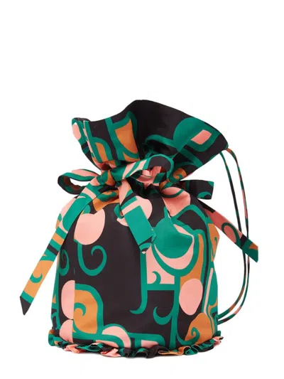 La Doublej Tree Of Life Crossbody Bag In Multicolore