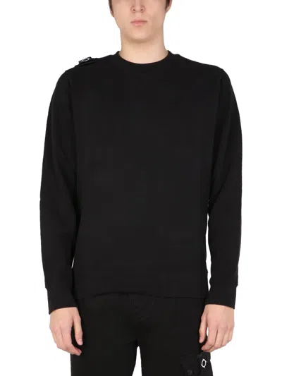 Ma.strum Regular Fit Sweatshirt In Black