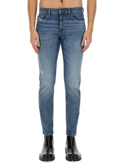 Diesel D-strukt Slim Jeans In Blue