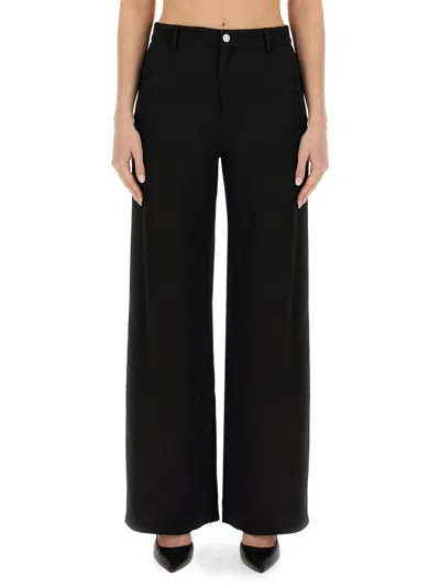 M05ch1n0 Jeans Palazzo Pants In Black