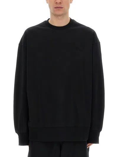 Y-3 Black Crewneck Sweatshirt