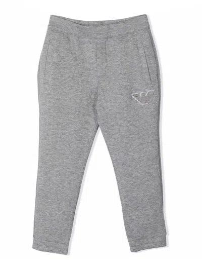 Emporio Armani Kids' Pants In Grey