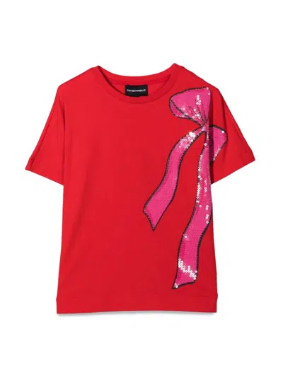 Emporio Armani Kids' T-shirt In Red