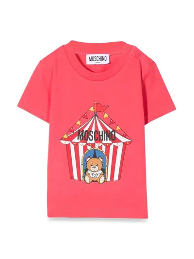 Moschino Babies' T-shirt In Pink