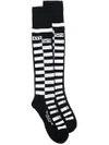 KTZ box check long socks,MACHINEWASH