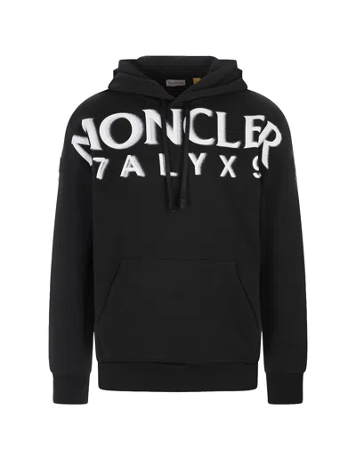 Moncler Genius Hooded Sweatshirt In Black