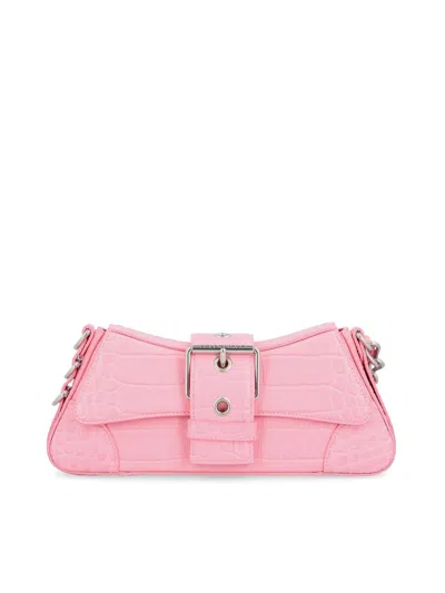 Balenciaga Lindsay Small Shoulder Bag In Pink