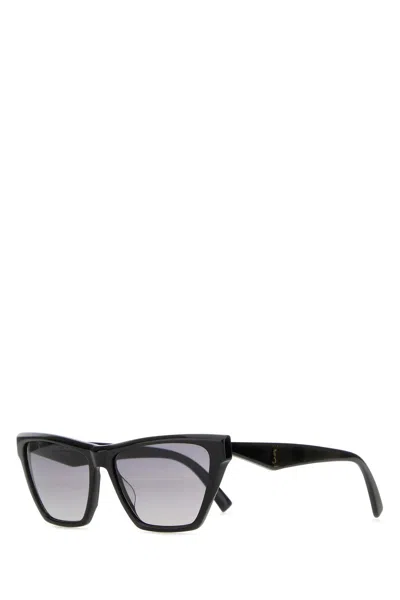 Saint Laurent Woman Black Acetate Sl M103 Sunglasses