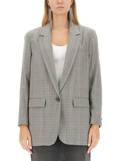 Isabel Marant Kenzy Jacket In Grey