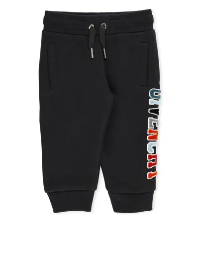 Givenchy Black Jeans For Baby Boy With Logo